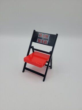 WWF Jakks Raw is War Folding Chair Wrestling Figure Accessory